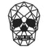 Geometric Skull Beautiwall home decor wall art