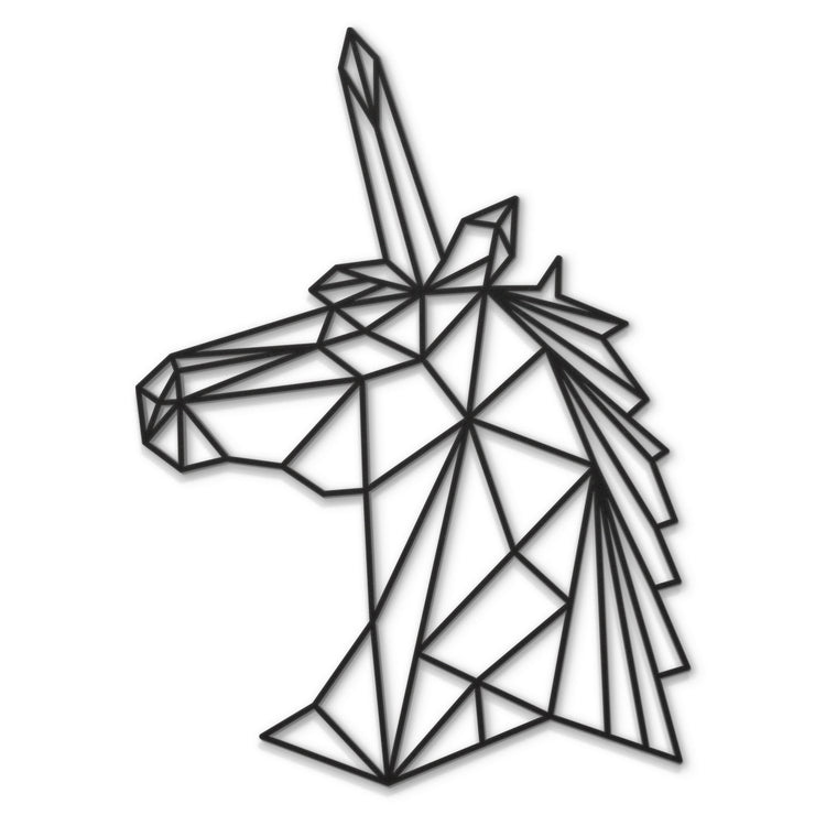 Geometric Unicorn Beautiwall home decor wall art