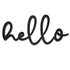 Hello sign Beautiwall home decor wall art