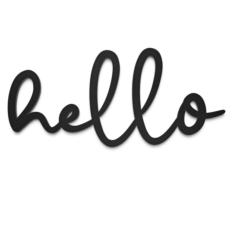Hello sign Beautiwall home decor wall art