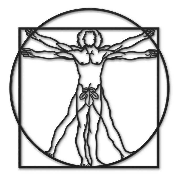 Vitruvian Man Beautiwall home decor wall art