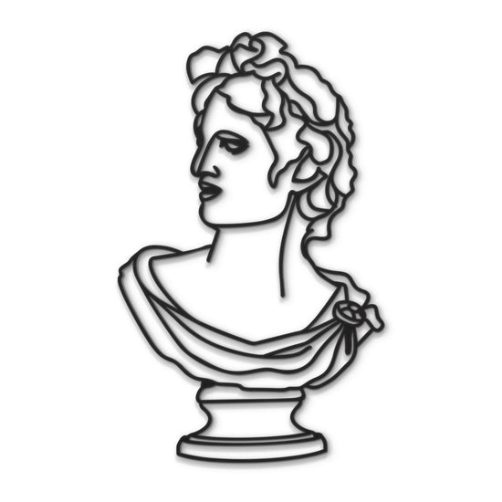 Ancient Male Bust Beautiwall home decor wall art