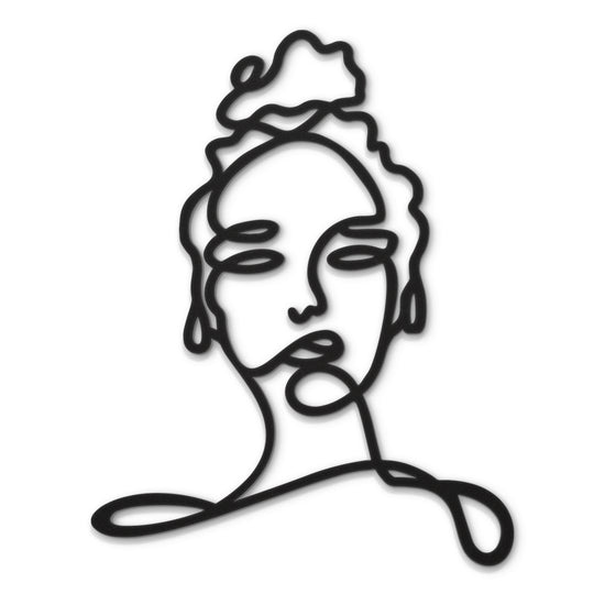 Females face Beautiwall home decor wall art