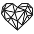 Geometric Heart Beautiwall home decor wall art